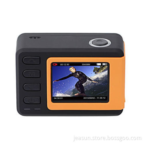 1080P 14MP Full HD Waterproof Sports Camera, Built-in Wi-Fi with Remote Controller